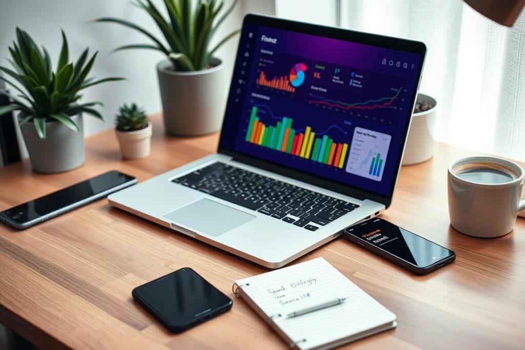 Controle financeiro com aplicativos de finanças Controle financeiro com aplicativos de finanças